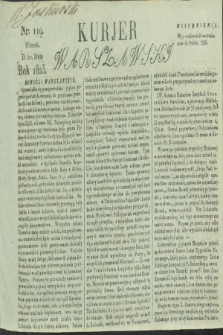 Kurjer Warszawski. 1823, nr 119 (20 maja)