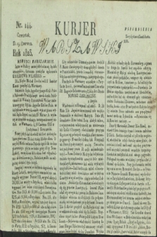 Kurjer Warszawski. 1823, nr 144 (19 czerwca) + dod.