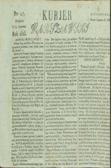 Kurjer Warszawski. 1823, nr 147 (22 czerwca)