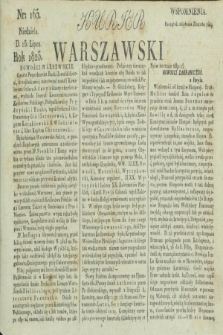 Kurjer Warszawski. 1823, nr 165 (13 lipca)