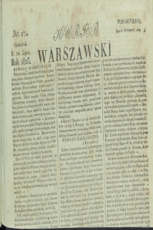 Kurjer Warszawski. 1823, nr 174 (24 lipca) + dod.