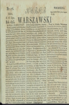 Kurjer Warszawski. 1823, nr 176 (26 lipca)