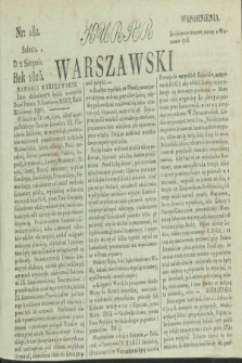 Kurjer Warszawski. 1823, nr 182 (2 sierpnia)