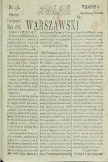 Kurjer Warszawski. 1823, nr 198 (21 sierpnia) + dod.