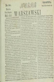 Kurjer Warszawski. 1823, nr 201 (24 sierpnia)