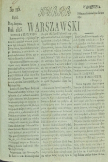 Kurjer Warszawski. 1823, nr 205 (29 sierpnia) + dod.