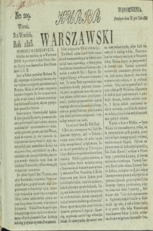 Kurjer Warszawski. 1823, nr 209 (2 września)