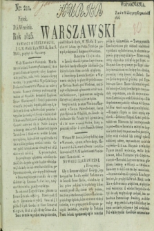 Kurjer Warszawski. 1823, nr 211 (5 września)