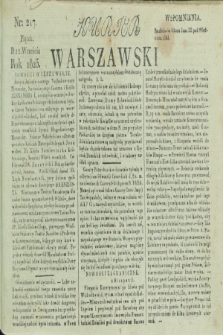 Kurjer Warszawski. 1823, nr 217 (12 września) + dod.