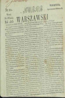 Kurjer Warszawski. 1823, nr 221 (16 września)