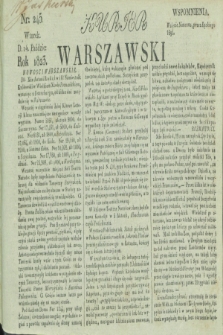 Kurjer Warszawski. 1823, nr 245 (14 października)