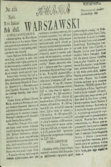 Kurjer Warszawski. 1823, nr 253 (24 października) + dod.