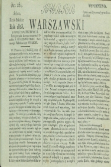 Kurjer Warszawski. 1823, nr 254 (25 października)