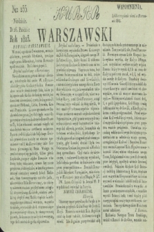 Kurjer Warszawski. 1823, nr 255 (26 października)