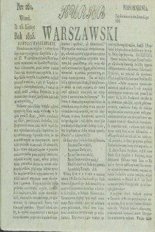 Kurjer Warszawski. 1823, nr 281 (25 listopada)