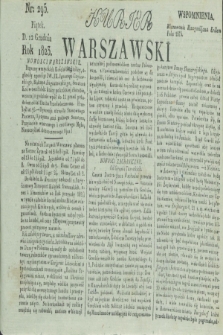 Kurjer Warszawski. 1823, nr 295 (12 grudnia)