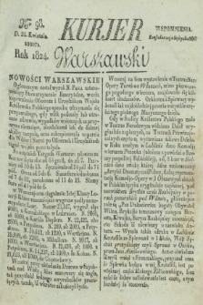 Kurjer Warszawski. 1824, Nro 98 (24 kwietnia)