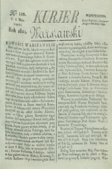 Kurjer Warszawski. 1824, Nro 110 (8 maja)