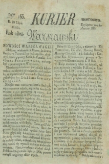 Kurjer Warszawski. 1824, Nro 163 (10 lipca)