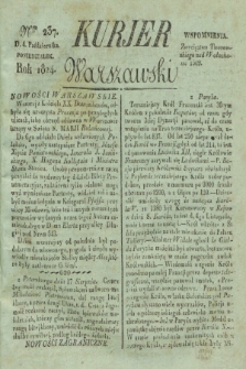 Kurjer Warszawski. 1824, Nro 237 (4 października)