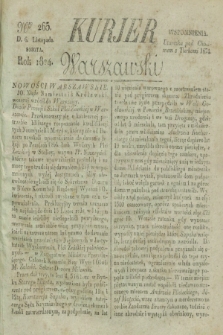 Kurjer Warszawski. 1824, Nro 265 (6 listopada)