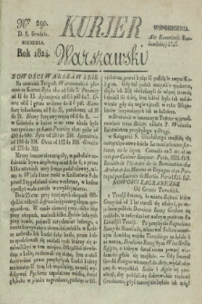 Kurjer Warszawski. 1824, Nro 290 (5 grudnia)