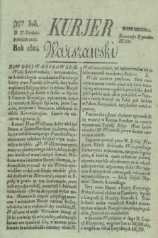 Kurjer Warszawski. 1824, Nro 308 (27 grudnia)