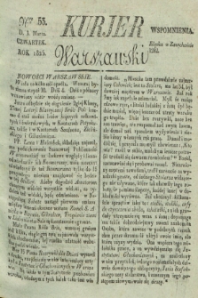 Kurjer Warszawski. 1825, Nro 53 (3 marca)