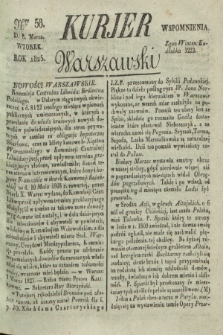 Kurjer Warszawski. 1825, Nro 58 (8 marca)
