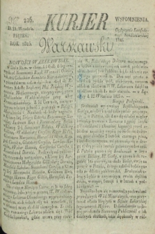 Kurjer Warszawski. 1825, Nro 226 (23 września)