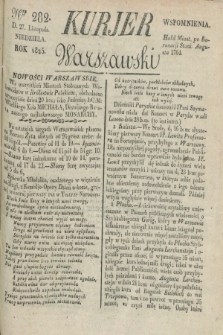 Kurjer Warszawski. 1825, Nro 282 (27 listopada)