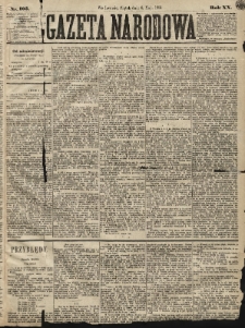 Gazeta Narodowa. 1881, nr 103