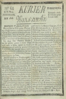 Kurjer Warszawski. 1826, Nro 68 (20 marca)