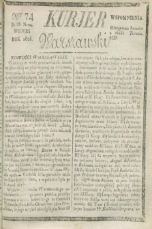 Kurjer Warszawski. 1826, Nro 74 (28 marca)