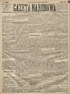 Gazeta Narodowa. 1881, nr 106