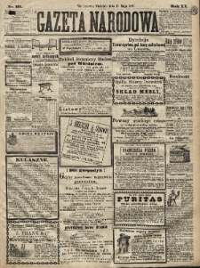 Gazeta Narodowa. 1881, nr 111