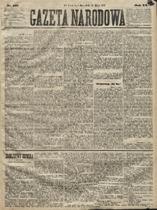 Gazeta Narodowa. 1881, nr 116