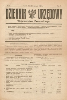 Dziennik Urzędowy Województwa Pomorskiego. 1925, nr 2