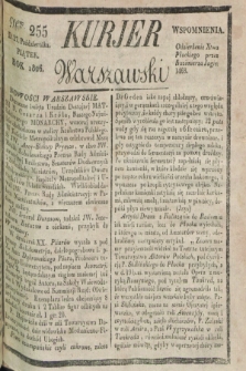 Kurjer Warszawski. 1826, Nro 255 (27 października)