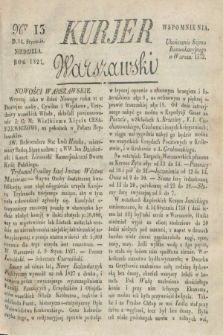 Kurjer Warszawski. 1827, Nro 13 (14 stycznia)