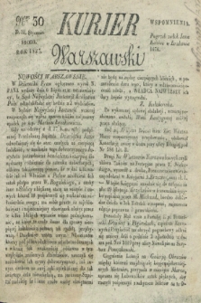 Kurjer Warszawski. 1827, Nro 30 (31 stycznia)