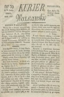 Kurjer Warszawski. 1827, Nro 39 (10 lutego)