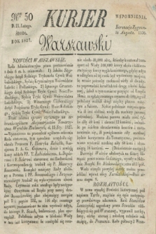 Kurjer Warszawski. 1827, Nro 50 (21 lutego)