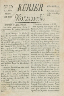 Kurjer Warszawski. 1827, Nro 70 (13 marca)