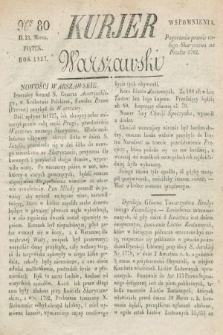 Kurjer Warszawski. 1827, Nro 80 (23 marca)