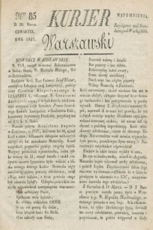 Kurjer Warszawski. 1827, Nro 85 (29 marca)