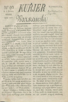 Kurjer Warszawski. 1827, Nro 90 (3 kwietnia)