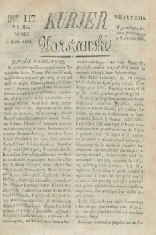 Kurjer Warszawski. 1827, Nro 117 (1 maja)