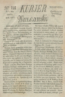 Kurjer Warszawski. 1827, Nro 121 (5 maja)