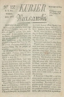 Kurjer Warszawski. 1827, Nro 137 (22 maja)